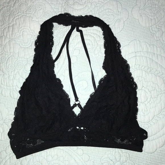 Forever 21 Halter Floral Bralette - Picture 3 of 4